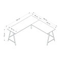 Miniatyrbillede 6 af 6: Study Desk Team L - Sort