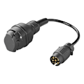Miniatyrbillede 2 af 5: Adapterkabel 30 cm fra 7-polet til 13-polet type Multicon West
