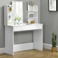 Miniatyrbild 2 av 6: Modernt sminkbord stora spegelhyllor ModernHome