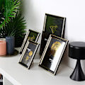 Miniatyrbillede 5 af 7: Sort guld fotoramme 21x29,7 cm