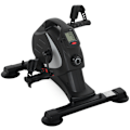 Miniatyrbillede 1 af 10: Pedaltræner stille mini motionscykel med 8 niveauer magnetisk modstand LCD-skærm bærbar bentræner med skridsikker måtte seniorer arm- og bentræningspe