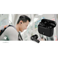 Miniatyrbillede 5 af 6: Fuldt trådløse høretelefoner | ENC (Environmental Noise Cancelling) | Bluetooth® | Maksimal batteriafspilningstid: 24 timer | Tryk på kontrol | Opladn