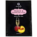Pikkukuva 1 / 2: Secretplay - Peach & Sparkling Wine Hierontaöljypussi 10 ml