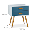 Miniatyrbillede 3 af 8: Sideskab retro