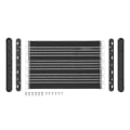 Miniatyrbillede 3 af 7: Opbevaringsnet elastik L 40x26,5cm med plastbeslag