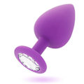 Miniatyrbillede 1 af 7: Intense - Shelki M Anal Plug Lilac