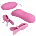 Miniatyrbillede 5 af 10: Pretty Love - Pincet Med Vibration Og Pink Eletroshock