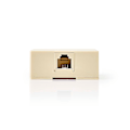 Miniatyrbild 1 av 7: Telecom Vägg Box | Kontakttyp: RJ11 | RJ11 Hona | RJ11 Hona | Rak | PVC | Elfenben