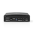Miniatyrbillede 3 af 9: Digital Audio Switch | 4-vejs | Tilslutninger indgang: DC strøm / 4x TosLink | Tilslutninger udgang: TosLink Hun | Fjernbetjening / Manual / Trykknap