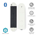 Miniatyrbillede 1 af 9: SmartLife Robot med Gardin | Kabelsystem | Foldegardiner / Panel gardiner / Rullegardiner | Solar Powered / Strømforsyning | 2000 mAh | Bluetooth® | H