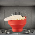 Miniatyrbild 5 av 7: Popcornskål i silikon för mikron