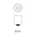 Pikkukuva 3 / 4: Auton polttimo 12V 4W BA9s per kappale