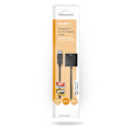 Miniatyrbillede 3 af 3: DisplayPort adapter | DisplayPort Han | DVI-D 24+1-Pins Hun | 1080p | Nikkelplateret | Lige | 0.20 m | Runde | PVC | ABS | Sort | Box