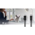 Pikkukuva 4 / 5: DisplayPort kaapeli | DisplayPort uros | HDMI™ liitin | 4K@60Hz | Niklattu | 2.00 m | Pyöreä | PVC | Musta | Laatikko
