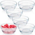 Pikkukuva 1 / 8: Lasikulhot 7,5 cm, 80 ml 6 kpl.