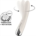 Pikkukuva 7 / 8: Satisfyer - Spinning Vibe 1 G-Spot Beige Rotator Vibrator