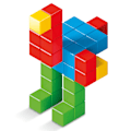 Miniatyrbild 2 av 3: Geomag Magicube Crystal 64 Delar