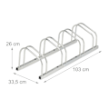 Miniatyrbillede 4 af 8: Cykelstativ til 4 cykler