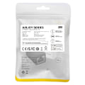 Miniatyrbillede 9 af 9: AirJoy LAN Ethernet RJ-45 netværkskabelstik, sort - SÆT med 2
