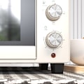 Pikkukuva 9 / 10: Miniuuni 21L pizzauuni miniuuni leivinpelti grilli ritilä murupelti 1400W pöytäuuni 1h ajastin 100-230°C metallikerma