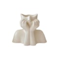 Miniatyrbillede 3 af 3: Vase Iskandinav Layd - Creme