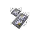 Pikkukuva 3 / 5: Akryylikylpymattosetti (2 kpl) Daisy - harmaa