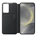 Pikkukuva 3 / 5: Alkuperäinen suojakuori Samsung Galaxy S24 korttitaskulle Smart View Wallet musta
