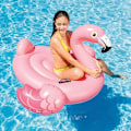 Miniatyrbild 4 av 5: Flamingo uppblåsbar solstol för simning Intex 57558