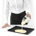 Miniatyrbillede 4 af 4: Non-stick silikone bagemåtte 400 x 300 mm sort - Hendi 677018