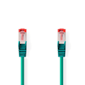 Pikkukuva 1 / 3: CAT6 Verkkokaapeli | RJ45 uros | RJ45 uros | S/FTP | 10.0 m | Pyöreä | LSZH | Vihreä | Label