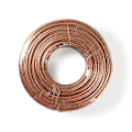 Pikkukuva 2 / 2: Kaiutinkaapeli | 2x 2.50 mm² | CCA | 100.0 m | Pyöreä | PVC | Läpikuultava | Kääre