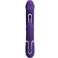 Miniatyrbillede 4 af 10: Pretty Love - Kampas Rabbit 3 i 1 multifunktionsvibrator med tungeviolet