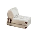 Miniatyrbillede 7 af 8: 1-sædet sovesofa Fold Teddy - Creme