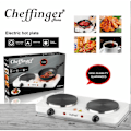 Miniatyrbillede 3 af 4: Cheffinger CF-EHD1000: 1000W elektrisk kogeplade - dobbelt