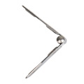 Pikkukuva 3 / 4: Sarana. 100x40 mm. V4A RVS AISI 316. 6 reikää