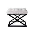 Miniatyrbillede 1 af 2: Puf Capraz - Sort, Hvid v3