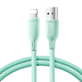 Pikkukuva 1 / 9: iPhone Multi-Color Series USB-A kaapeli - Lightning 3A 1m vihreä