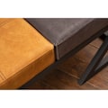 Miniatyrbillede 3 af 3: Pouffe Brda - antracit, sennep