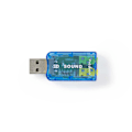 Miniatyrbillede 3 af 5: Lyd kort | 5.1 | USB 2.0 | Mikrofonforbindelse: 1x 3.5 mm | Headset forbindelse: 3.5 mm Male