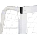 Miniatyrbild 6 av 9: Fotbollsmål i vit metall XXL