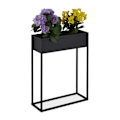 Miniatyrbillede 1 af 7: Blomsterstander i sort metal