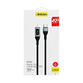 Pikkukuva 1 / 8: Kaapeli iPhonelle pikalataukseen USB-C - Lightning PD 20W 1m musta