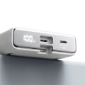 Pikkukuva 5 / 8: Magneettinen varavirtalähde 10000mAh 20W jalustalla + Lightning - USB-C-kaapeli, valkoinen