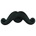 Miniatyrbillede 2 af 4: Pawise Funny Face Moustache (14,5 cm)