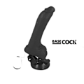 Pikkukuva 2 / 7: Basecock - Realistic Vibrator Remote Control Musta 19 cm -O- 4 cm
