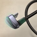 Pikkukuva 4 / 7: Kulmikas USB - USB-C-kaapeli QC AFC FCP -pelaajille 1 m - harmaa
