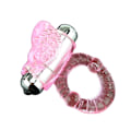 Miniatyrbillede 4 af 8: Baile - Sweet Abs 10 Rhythms Ring Pink Vibrator Penis Ring