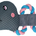 Miniatyrbillede 5 af 5: CoolPets Træk mig! Crocky reb (Flamingo)