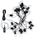 Miniatyrbillede 3 af 7: LED haveguirlande 9,5 m 20 stk.