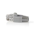 Pikkukuva 3 / 8: RJ45-liitin | Uros | Kiinteä UTP CAT6 | Suora | Kullattu | 10 kpl | PVC | Harmaa | Laatikko